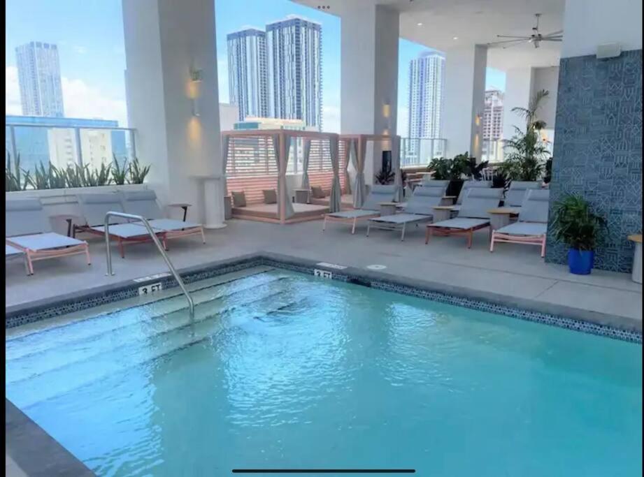 Breathtaking 1Br In The Heart Miami Apartment Bagian luar foto